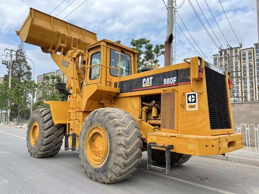6 τόνων ονομαστικό φορτίο CAT980F Χρησιμοποιούμενη τροχοφόρα με άλλη υδραυλική αντλία και σε καλή κατάσταση