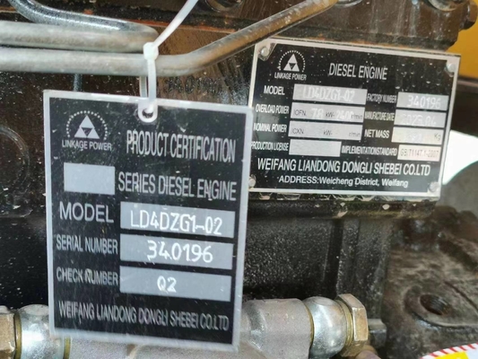 6000 6100 kg Βάρος μηχανής SDLG LG928 φορτιστή για την απόδοση των εγκαταστάσεων παραγωγής