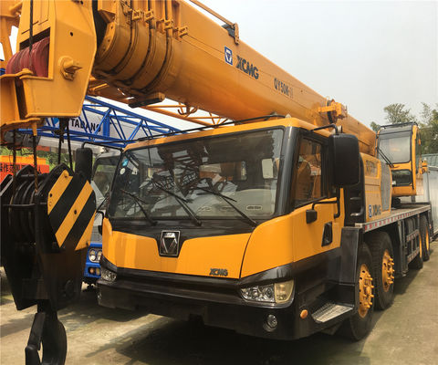 Μέγιστο ύψος ανύψωσης 51,2 M Χρησιμοποιούμενο γερανό φορτηγού QY50K2 XCT25 QY25K QY50K QY70K QY100K QY130K