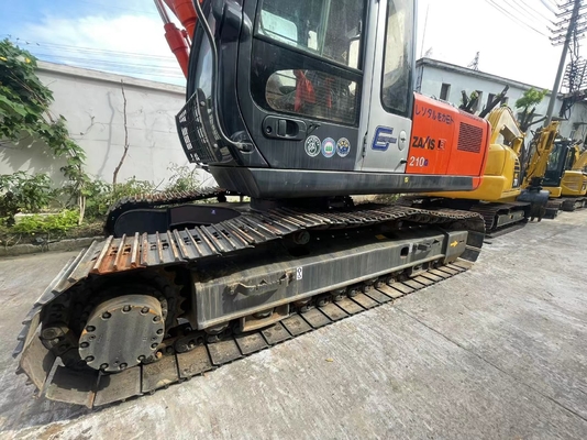 Χρησιμοποιούμενη εκσκαφέας Hitachi ZX210 με χωρητικότητα κουβάς 0,45m3 και βάρος μηχανής 21500 KG