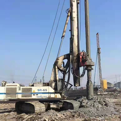 Κατασκευαστικά έργα Diesel Power Soilmec SR-80C SR-70 SR-60 SR-65 Ράμφος γεωτρήσεις στην Ιταλία