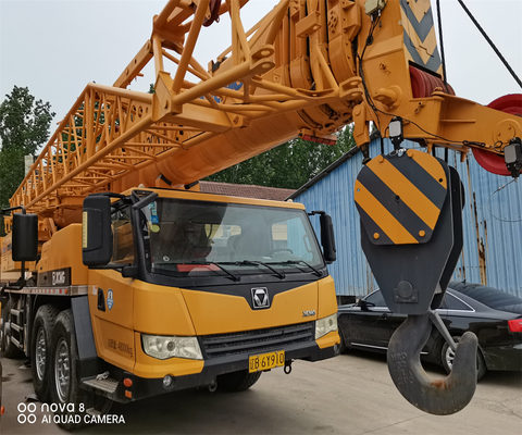 70T κινητό γερανό XCMG QY75K Χρησιμοποιούμενο γερανό φορτηγού με υδραυλικό κύλινδρο και βαλβίδα Liyuan