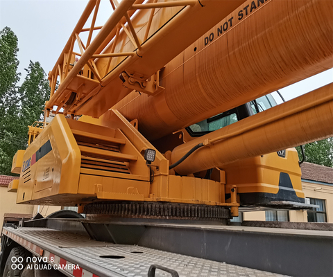70T κινητό γερανό XCMG QY75K Χρησιμοποιούμενο γερανό φορτηγού με υδραυλικό κύλινδρο και βαλβίδα Liyuan