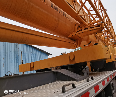 70T κινητό γερανό XCMG QY75K Χρησιμοποιούμενο γερανό φορτηγού με υδραυλικό κύλινδρο και βαλβίδα Liyuan
