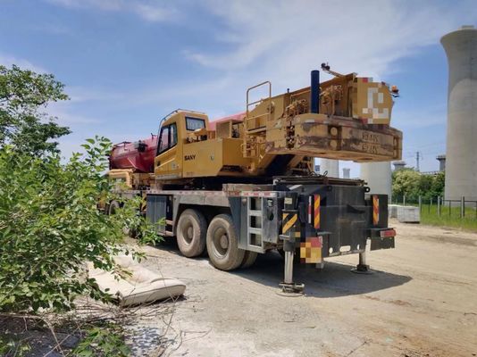 SANY STC800T6 Χρησιμοποιούμενο γερανό φορτηγού με ονομαστική χωρητικότητα φόρτωσης 260T και υδραυλική βαλβίδα Liyuan