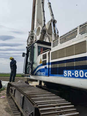 Ντίζελ Soilmec SR-80C R-516 R-622 περιστρεφόμενη συσκευή εξόρυξης ενέργειας σε καλή κατάσταση
