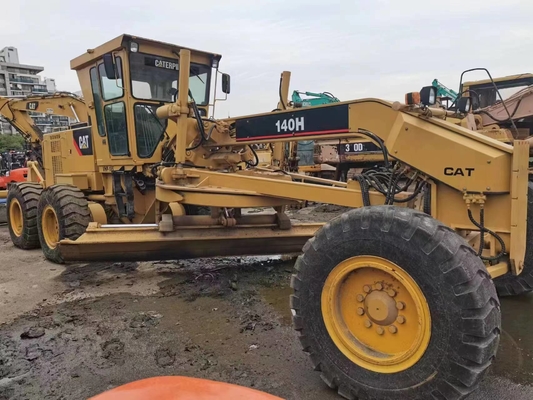 Μηχανή Yangdong Χρησιμοποιείται CAT 140H 140G Motor Grader 20000 KG για τις ανάγκες της κατασκευής σας