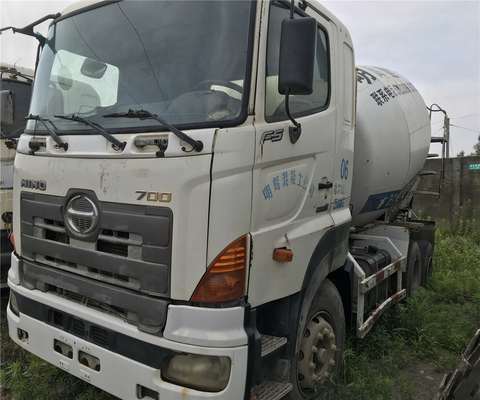 12000 KG Βιταμίνιο 12.9L Χρησιμοποιούμενο HINO700ZOU Mixer Truck για την κατασκευή σε προσιτή τιμή
