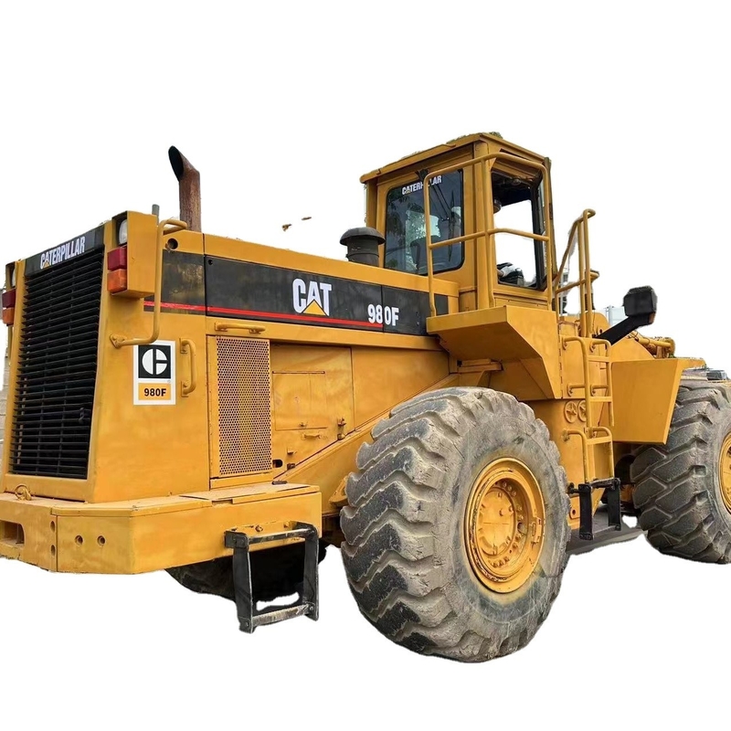 6 τόνων ονομαστικό φορτίο CAT980F Χρησιμοποιούμενη τροχοφόρα με άλλη υδραυλική αντλία και σε καλή κατάσταση