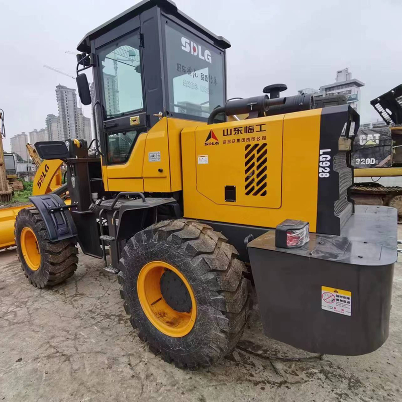 6000 6100 kg Βάρος μηχανής SDLG LG928 φορτιστή για την απόδοση των εγκαταστάσεων παραγωγής