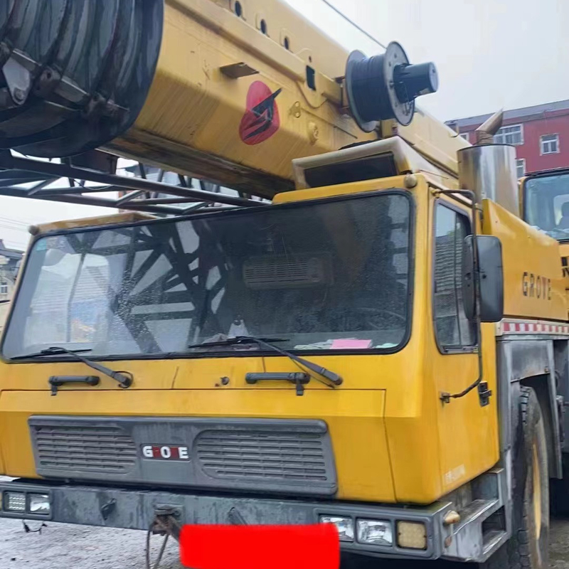 ΤΡΑΚΚ ΚΡΑΝΗ ΗΠΑ Made Grove 9130E 120T Ακατέργαστο κρανίο με υδραυλική αντλία Vickers