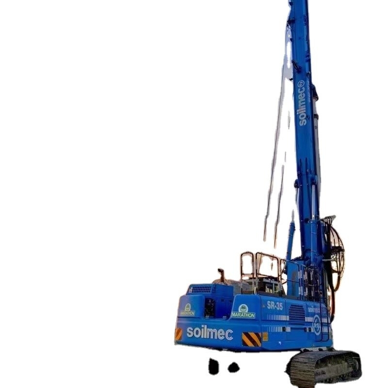 Στρογγυλοφόρος SOILMEC SR-70 Καλές συνθήκες εργασίας και ισχυρή ενέργεια