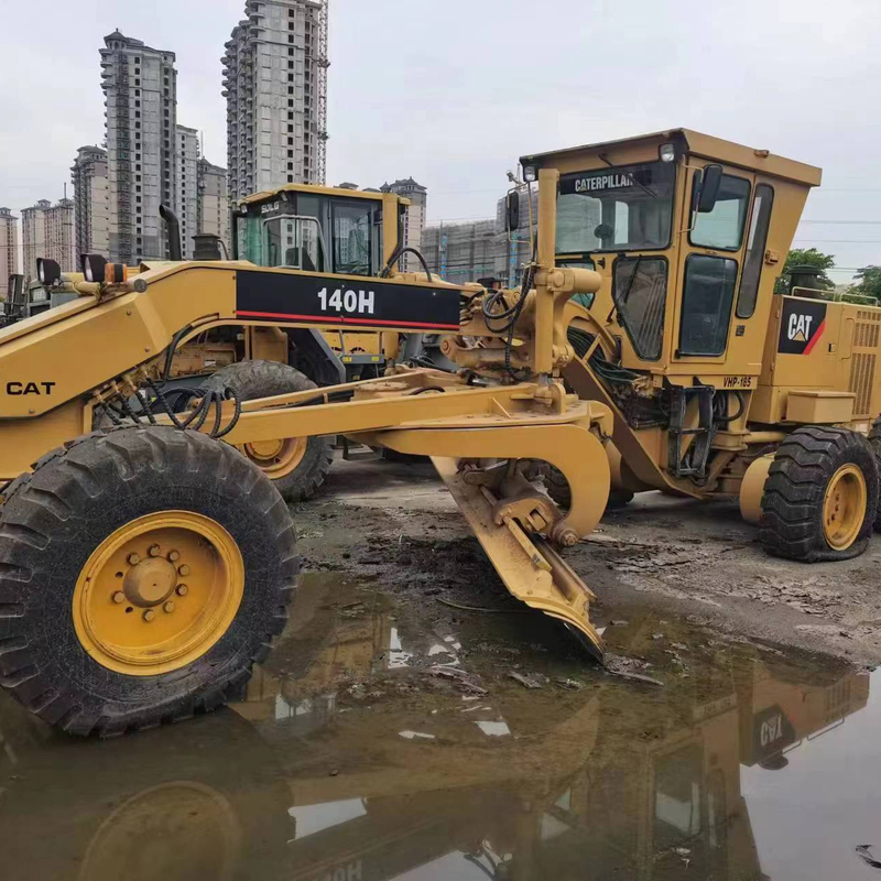 Μηχανή Yangdong Χρησιμοποιείται CAT 140H 140G Motor Grader 20000 KG για τις ανάγκες της κατασκευής σας